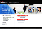 Tablet Screenshot of conferencing.verizonbusiness.com